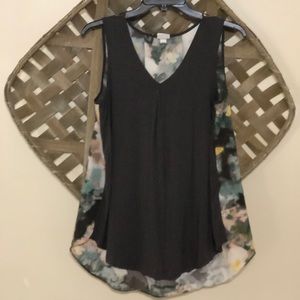Tie-dye Back Tank Top
